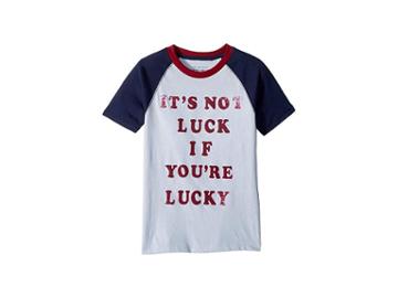 Lucky Brand Kids Short Sleeve Graphic Tee (little Kids/big Kids) (halogen Blue 1) Boy's T Shirt