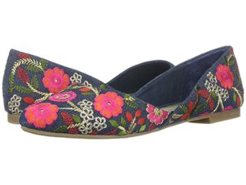 Carlos By Carlos Santana Skye (naranja Fabric) Women's Shoes