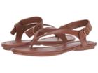Tory Burch Minnie Travel Sandal (royal Tan) Women's Sandals