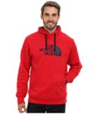 The North Face Half Dome Hoodie (tnf Red/cosmic Blue) Men's Long Sleeve Pullover