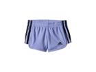 Adidas Kids Around The Block Mesh Shorts (toddler/little Kids) (medium Purple) Girl's Shorts