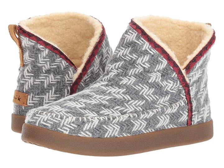 Sanuk Nice Bootah (grey Arrowooly) Women's Boots