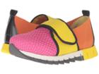 Dolce & Gabbana Kids City Hook And Loop Sneaker (little Kid/big Kid) (rosa/yellow) Girl's Shoes