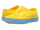 Native Kids Shoes Miller (toddler/little Kid) (groovy Yellow/surfer Blue) Kids Shoes