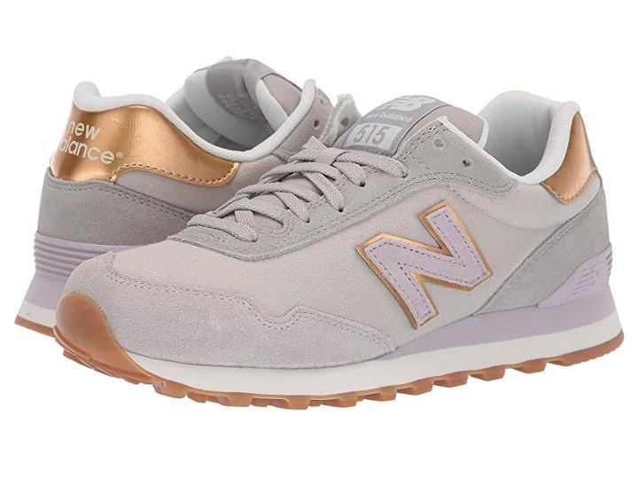 New Balance Classics Wl515v1 (light Cliff Grey/stone Grey/light Cashmere) Women's Running Shoes