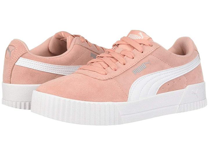 Puma Carina (peach Bud/puma White/puma Silver) Women's Shoes