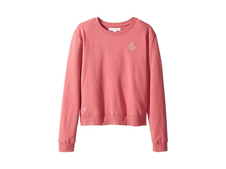 Spiritual Gangster Kids Miracles Classic Crew Neck (little Kids/big Kids) (pink Lotus) Girl's Clothing