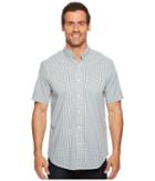 Dockers Short Sleeve Comfort Stretch Woven Shirt (agave Green) Men's Clothing