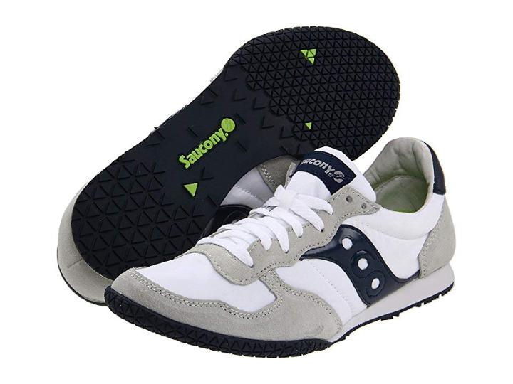 Saucony Originals Bullet (white/navy) Men's Classic Shoes