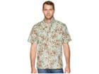 Reyn Spooner Onishi Garden Classic Fit Aloha Shirt (seafoam) Men's Short Sleeve Button Up