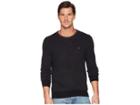 Polo Ralph Lauren Textured Pima Crew Neck (charcoal Grey Heather) Men's Clothing