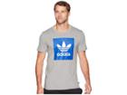 Adidas Skateboarding Solid Blackbird Tee (core Heather/collegiate Royal) Men's T Shirt