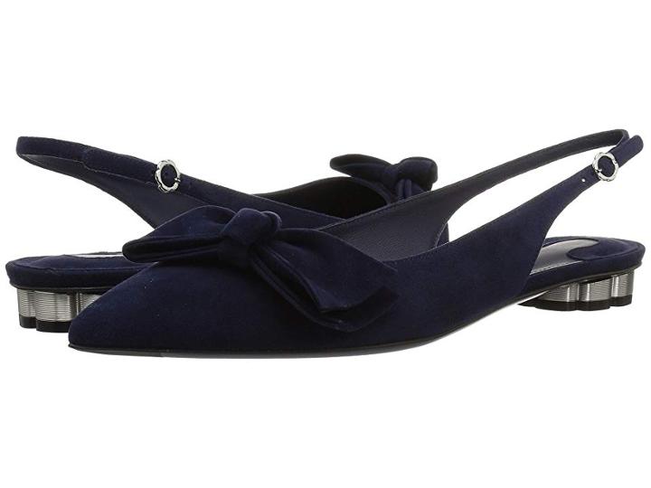 Salvatore Ferragamo Aulla (navy) Women's Shoes