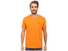 U.s. Polo Assn. Crew Neck Small Pony T-shirt (stanton Orange) Men's Short Sleeve Pullover