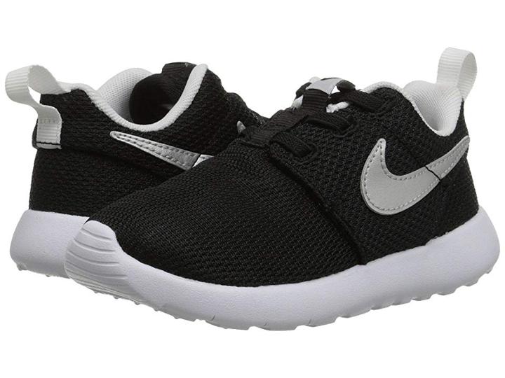 Nike Kids Roshe One (infant/toddler) (black/metallic Silver/white) Boys Shoes