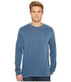 Threads 4 Thought Standard Long Sleeve Pocket Tee (reflecting Pond) Men's T Shirt