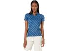 Nike Golf Dry Polo Short Sleeve Spring Print (blue Void/blue Void) Women's Short Sleeve Pullover