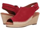 Walking Cradles Anikka (red Nubuck) Women's  Shoes