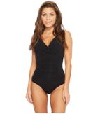 Jets By Jessika Allen Jetset E/f-cup Underwire One-piece Swimsuit (black) Women's Swimsuits One Piece