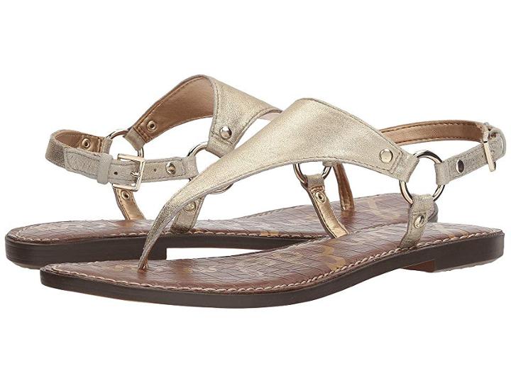 Sam Edelman Greta (jute Dreamy Metallic Leather) Women's Sandals