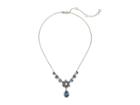 Marchesa 16 Inch Y-neck Necklace (gold/blue Multi) Necklace