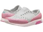 Native Kids Shoes Lennox Glitter (toddler/little Kid) (mist Grey/milk Pink/hollywood Pink/glitter) Girls Shoes