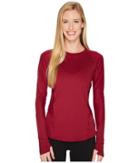 Under Armour Allseason Reactor Run Long Sleeve (black Currant/black Currant/reflective) Women's Clothing