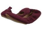 Yosi Samra Samara (garnet Kid Suede) Women's Flat Shoes