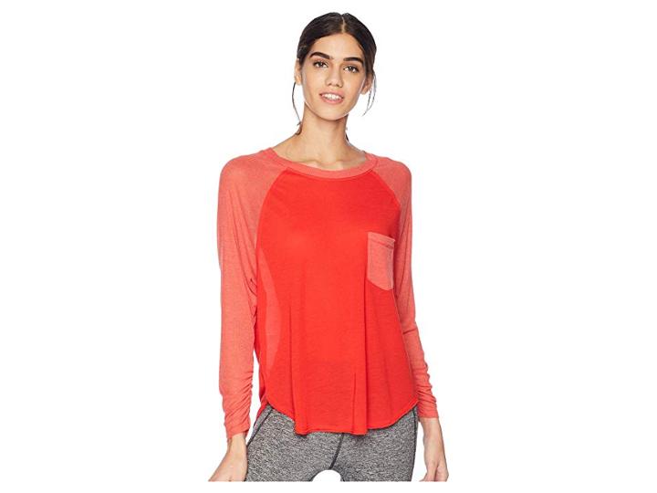 Free People Movement Rudi Tee (red) Women's T Shirt