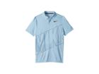 Nike Kids Dry Essential Graphic Polo 2 (big Kids) (ocean Bliss/black) Boy's Clothing