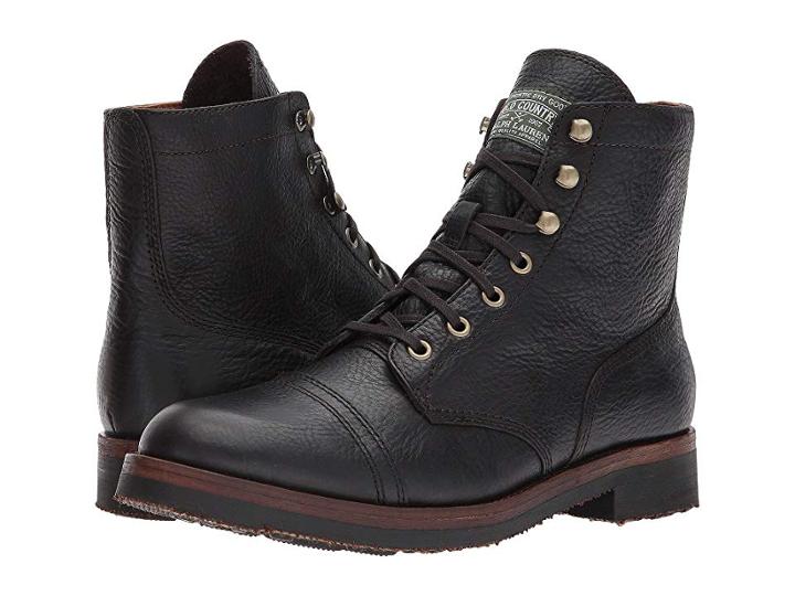 Polo Ralph Lauren Enville (dark Brown) Men's Shoes