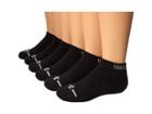 Under Armour 6-pair No Show (big Kid) (black) No Show Socks Shoes
