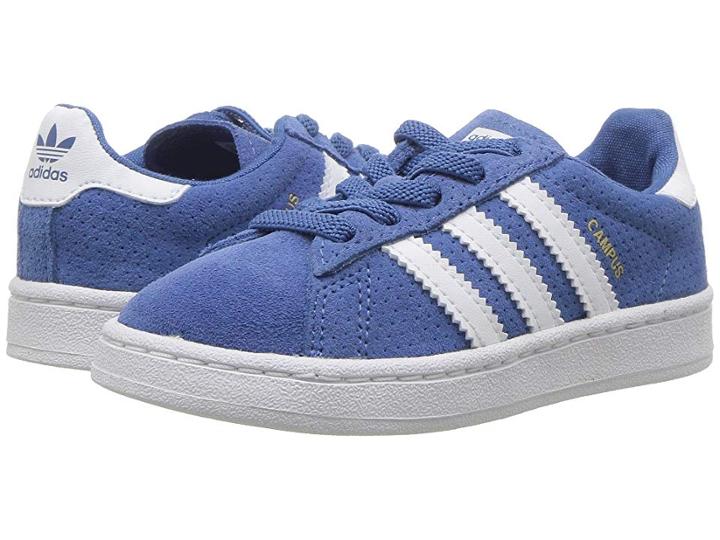 Adidas Originals Kids Campus Evolution (toddler) (trace Royal/white) Boys Shoes