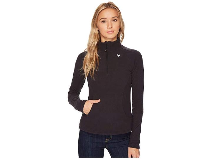 Obermeyer Siena Fleece Top (black) Women's Fleece