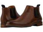 Florsheim Uptown Plain Toe Gore Boot (cognac Suede/leather) Men's Pull-on Boots
