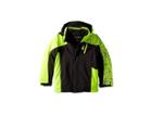 Spyder Kids Guard Jacket (big Kids) (black/bryte Yellow) Boy's Jacket