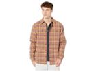 O'neill Backroads Flannel (rust) Men's Long Sleeve Button Up