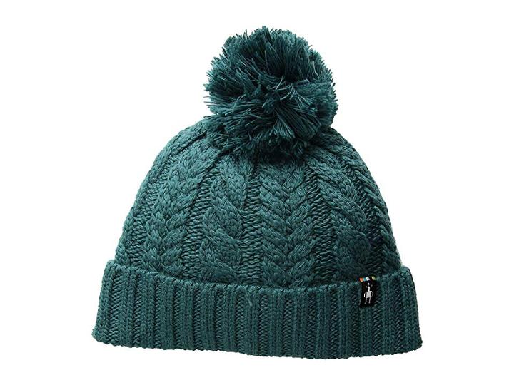 Smartwool Ski Town Hat (mediterranean Green) Beanies