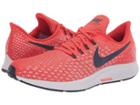 Nike Air Zoom Pegasus 35 (habanero Red/blackened Blue/vast Grey) Men's Running Shoes