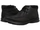 Clarks Cotrell Top (black Oily Leather) Men's Shoes
