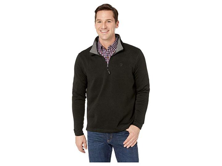 Wrangler George Strait Knit Pullover (black) Men's Clothing