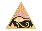 Alex And Ani Color Infusion Eye Of Horus Pin (shiny Gold) Brooches Pins