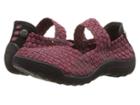 Bernie Mev. Kids Rigged Charm (little Kid/big Kid) (burgundy Shimmer) Girl's Shoes