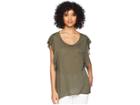 Free People So Easy Tee (moss) Women's T Shirt
