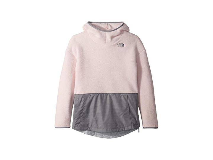 The North Face Kids Riit Fleece Pullover (little Kids/big Kids) (purdy Pink) Girl's Fleece