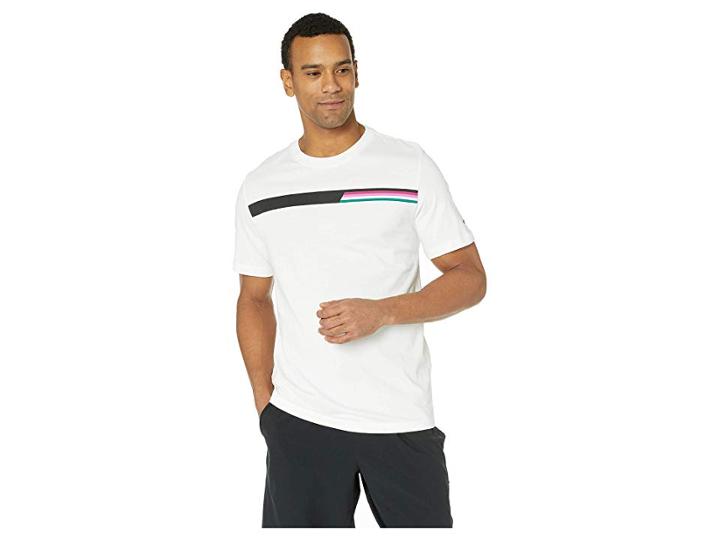 Nike Rafa Nikecourt T-shirt Graphics (white/black) Men's T Shirt