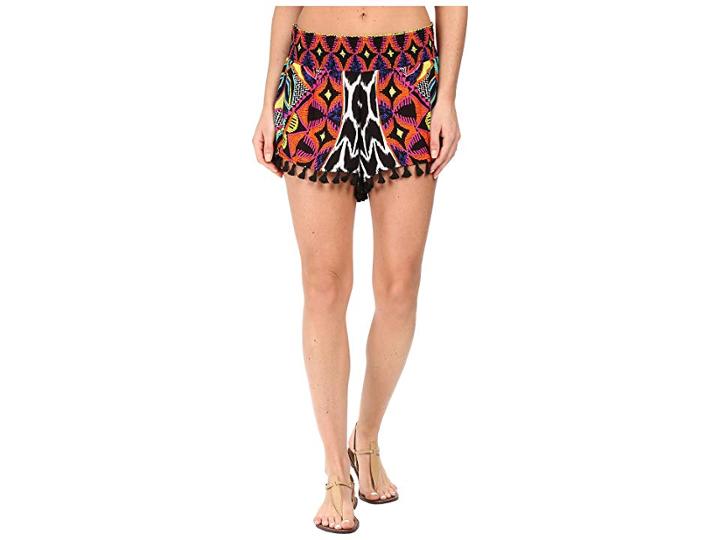 Trina Turk Africana Shorts Cover-up (multi) Women's Swimwear