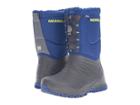 Merrell Kids Snow Quest Lite Waterproof (big Kid) (grey/cobalt Wpf Synthetic) Boys Shoes