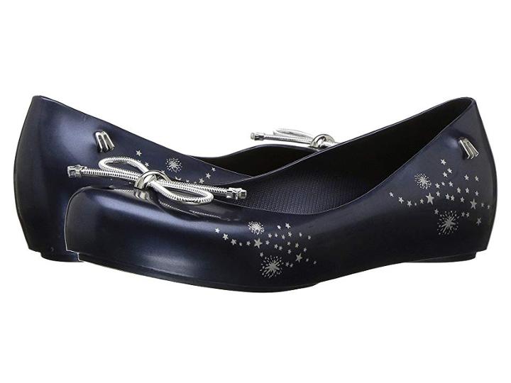 Mini Melissa Mel Ultragirl Elements (little Kid/big Kid) (navy Dark) Girl's Shoes
