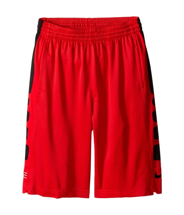 Nike Kids Elite 8 Basketball Short (little Kids/big Kids) (university Red/black) Boy's Shorts